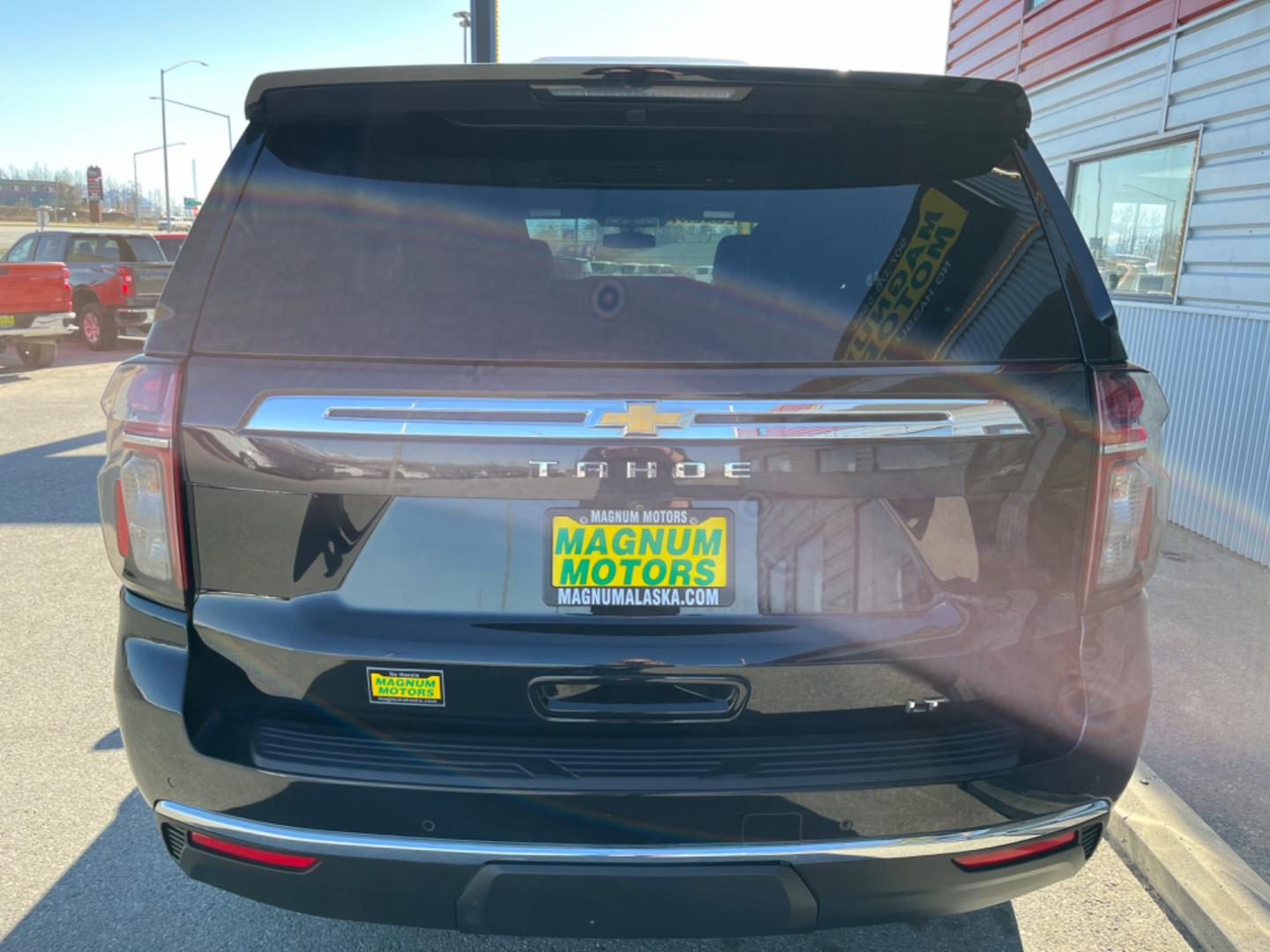 2021 BLACK /Black CHEVROLET TAHOE LT (1GNSKNKD0MR) with an 5.3L engine, Automatic transmission, located at 1960 Industrial Drive, Wasilla, 99654, (907) 274-2277, 61.573475, -149.400146 - Photo#3